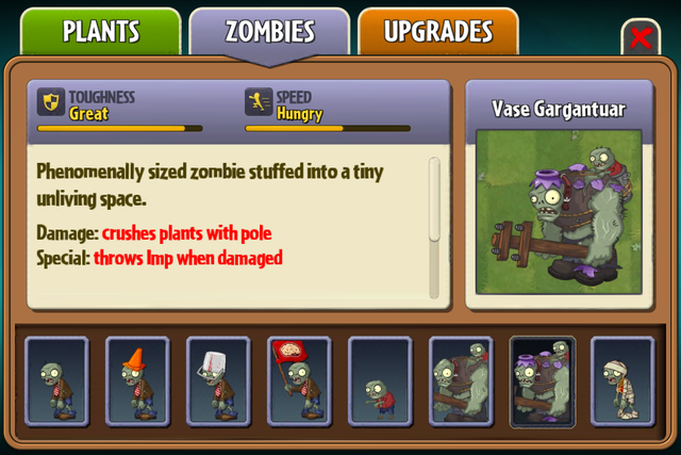Vasebreaker Zombies Pvz2 Plants Vs Zombies Hub